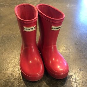 Pink Toddler rain boots